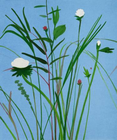 Original Contemporary Botanic Painting by Choin Lim