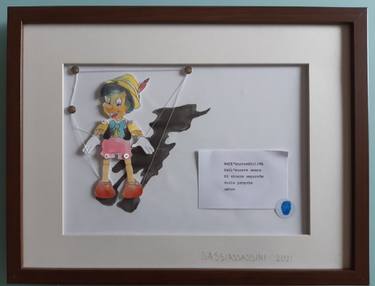 Original Conceptual Time Mixed Media by Andrea Temporin