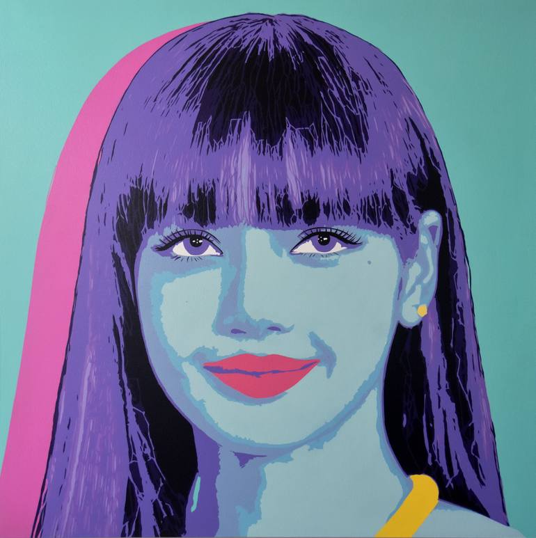 Original Pop Art Pop Culture/Celebrity Paintings by Campbell La Pun