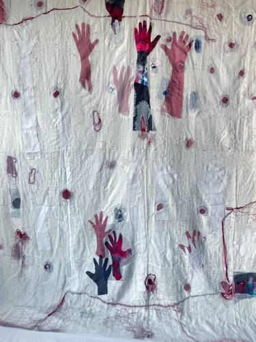 Original Abstract Nature Installation by Asma Sultana