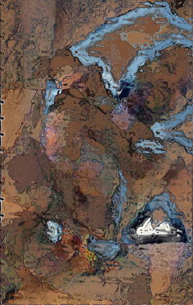 Original Abstract Expressionism Landscape Photography by K Friidrix