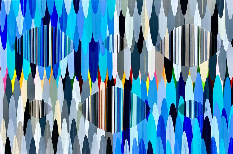 Original Abstract Paintings by Raul De La Torre