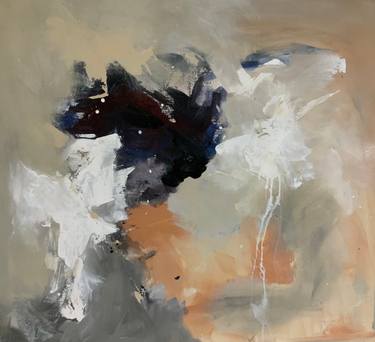 Original Abstract Expressionism Abstract Paintings by Rodrigue Semabia
