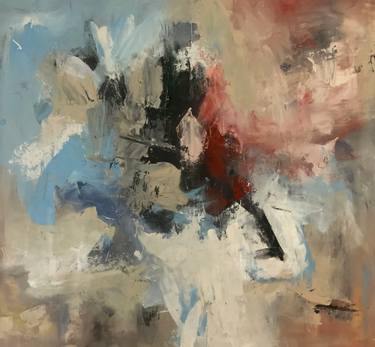 Original Abstract Expressionism Abstract Paintings by Rodrigue Semabia