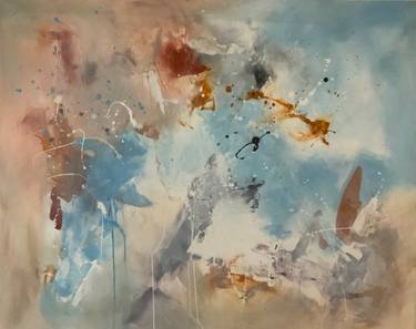 Original Abstract Expressionism Abstract Paintings by Rodrigue Semabia