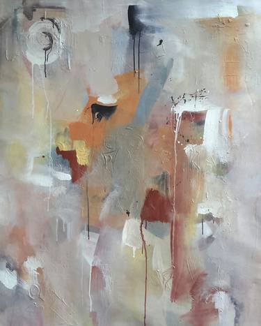 Original Abstract Expressionism Abstract Paintings by Rodrigue Semabia