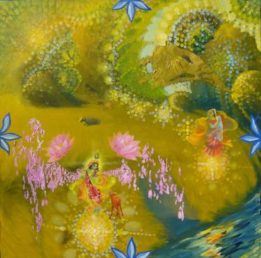 Original Fine Art Classical mythology Paintings by Attila Kővári