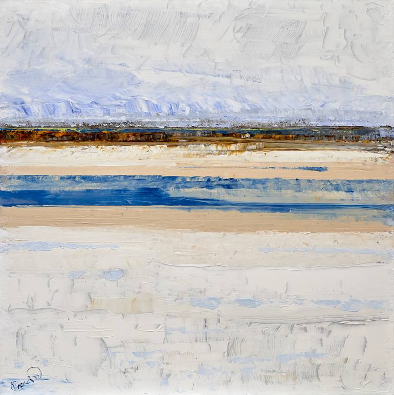 Original Abstract Seascape Paintings by Claus Gawin