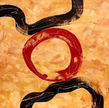 Original Abstract Expressionism Abstract Paintings by Claus Gawin