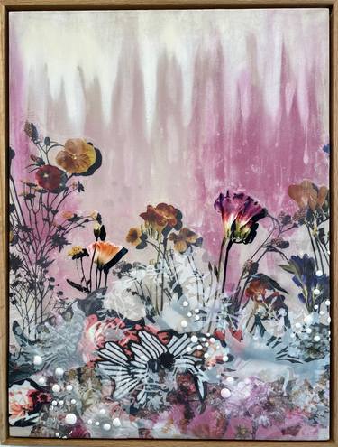 Original Classicism Botanic Mixed Media by Leisa Rich