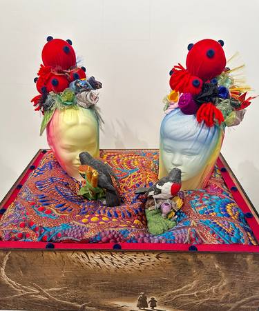 Original Conceptual Nature Sculpture by Leisa Rich