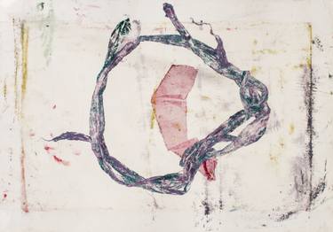 Original Conceptual Abstract Printmaking by Ozgun Evren Erturk