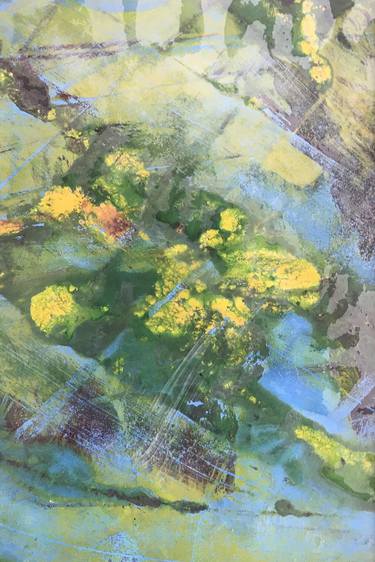 Original Abstract Classical mythology Paintings by Ozgun Evren Erturk