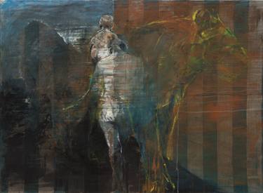 Original Figurative People Paintings by Margit Platny