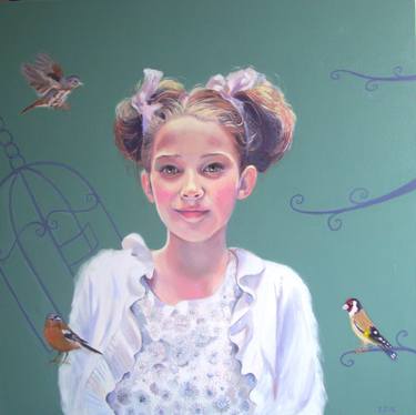 Original Figurative Fantasy Painting by Zutta Rosalia