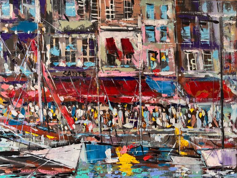 Print of Contemporary Boat Paintings by Lorand Sipos
