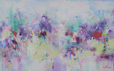 Original Abstract Landscape Printmaking by Xiaoyang Galas