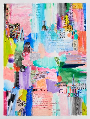 Original Abstract Culture Paintings by Xiaoyang Galas