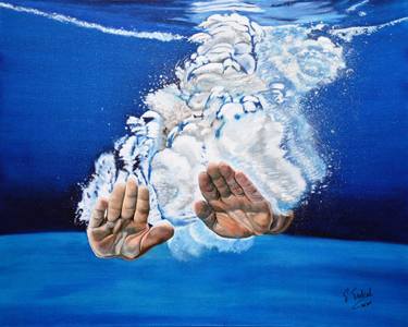Original Figurative Water Printmaking by Paolo Terdich