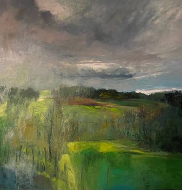 Original Realism Landscape Painting by Catherine W Minnery