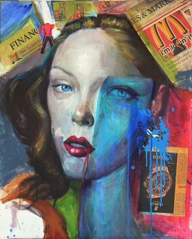 Original Realism Fashion Paintings by Stefan Petrunov