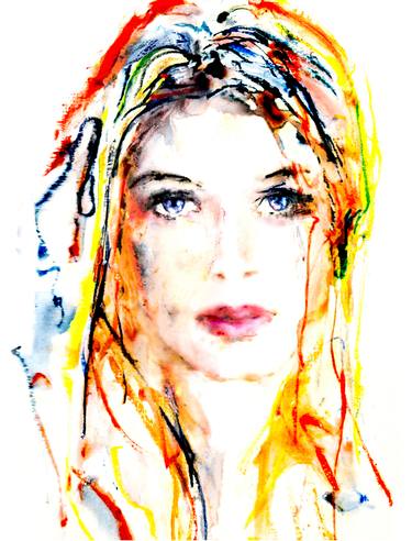Original Figurative Women Printmaking by Hein Kocken
