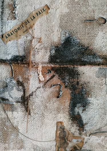 Original Abstract Paintings by Dominault Evelyne