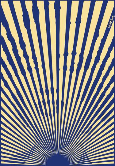 Original Conceptual People Printmaking by Gianni Sarcone