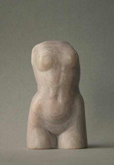 Original Figurative Nude Sculpture by Marina Radius