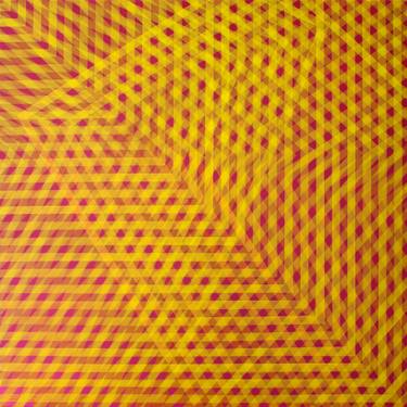 Original Abstract Patterns Painting by Stein Van Der Zon