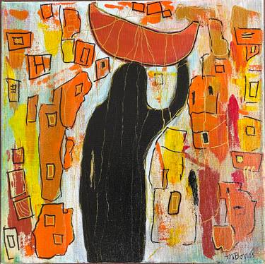 Original Contemporary Abstract Painting by Mildred Borras
