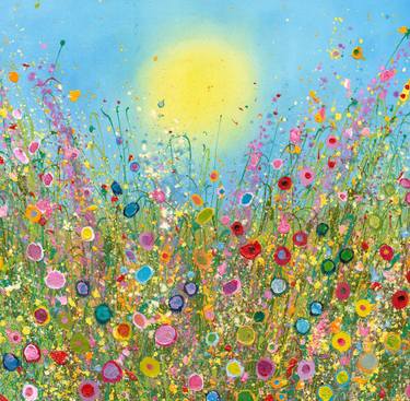 Original Abstract Landscape Printmaking by Yvonne Coomber