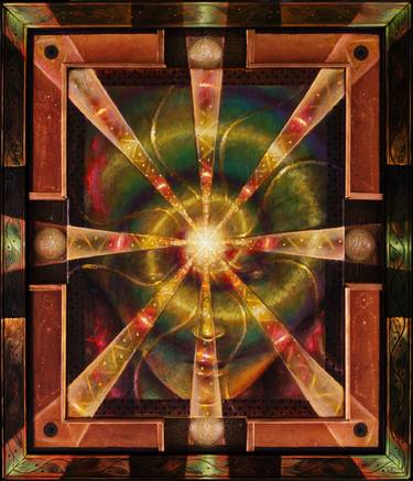 Original Abstract Light Paintings by Kevin Hutchins