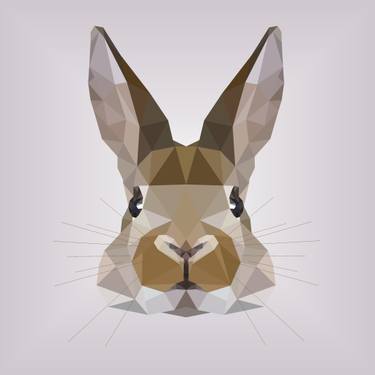Original Abstract Animal Digital by Vitalii Kotiash