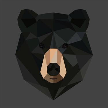 Original Abstract Geometric Digital by Vitalii Kotiash