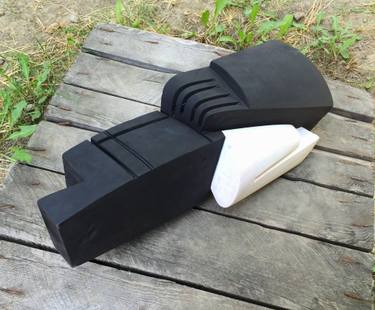Original Cubism Abstract Sculpture by Iulian Cristea