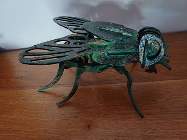 Original Art Deco Nature Sculpture by Guerry Christiane