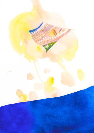Original Abstract Collage by Satomi Sugimoto