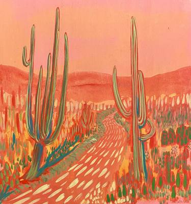 Original Contemporary Landscape Paintings by Stéphanie De Malherbe