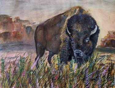 Original Photorealism Animal Painting by Penny Winn
