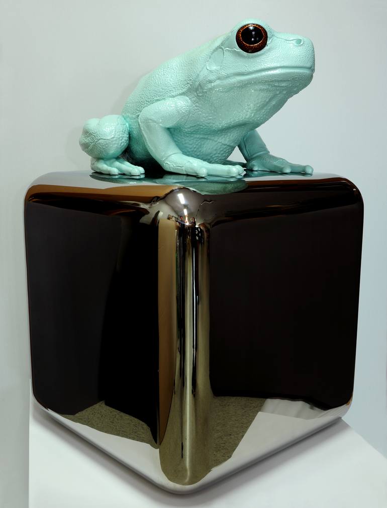 Original Fine Art Animal Sculpture by Young-Sung Kim