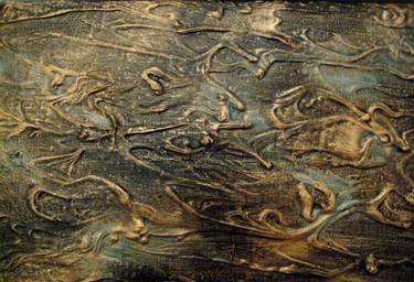 Original Abstract Expressionism Abstract Mixed Media by Yuni Ko