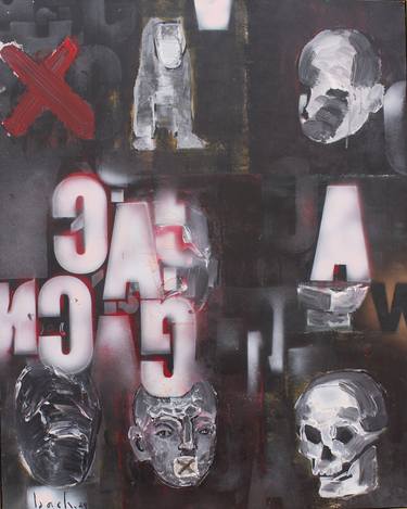 Original Contemporary Abstract Painting by Bach Nguyen