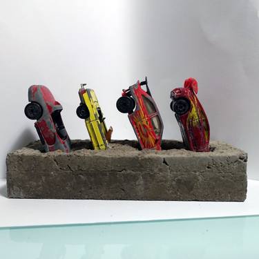 Original Conceptual Kids Sculpture by Paslier Morgan