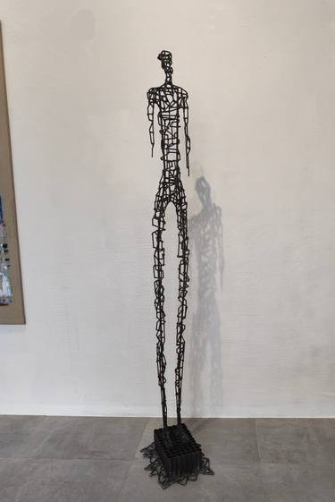 Original Contemporary Men Sculpture by Michele Rizzi