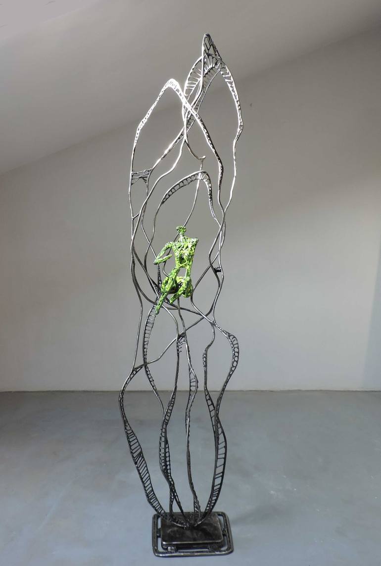 Original Abstract Women Sculpture by Michele Rizzi