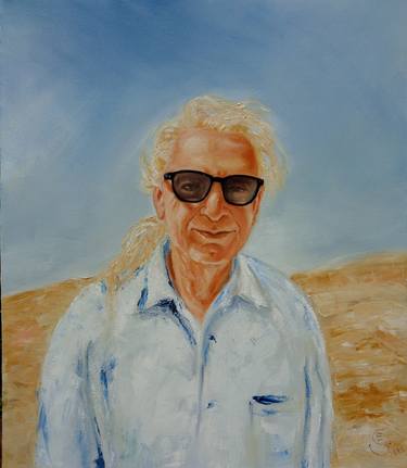 Original Fine Art Portrait Painting by Eva Santi