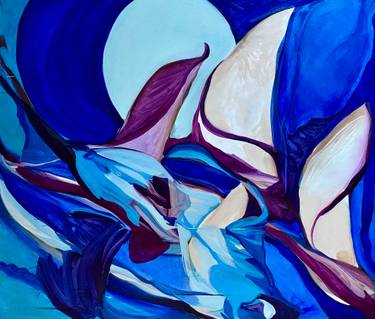 Original Abstract Nature Painting by Stacy Gibboni
