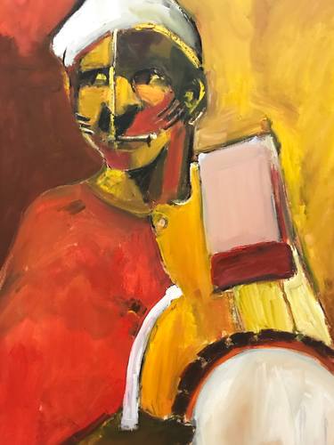 Original Figurative People Paintings by Dimeji Onafuwa