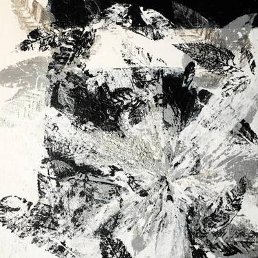 Original Abstract Expressionism Abstract Painting by Dhiraj Singh